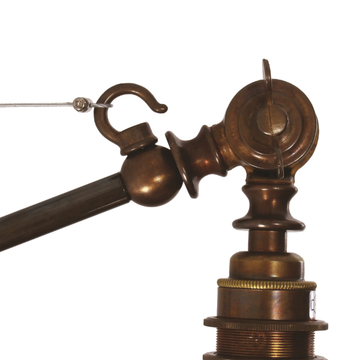NYX ADJUSTABLE COOLIE GLASS WALL LIGHT - Handmade adjustable wall lamp by mullan lighting - view 3